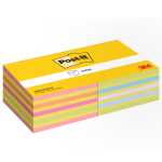 Post-it Haftnotizwürfel Notes mehrfarbig 76x76mm...