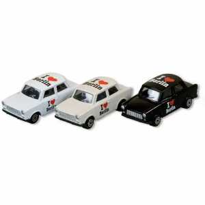 Muddastadt Trabant I love Berlin 7cm 3fach sortiert