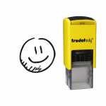 trodat edy Stempel Smiley zitronengelb