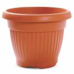 Blumentopf Terra 5l Kunststoff terracotta Ø250mm