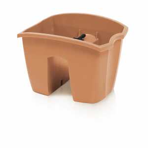 Blumenkasten Crown Kunststoff terracotta 278x242x201mm