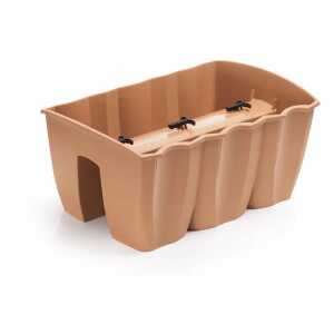 Blumenkasten Crown Kunststoff terracotta 390x280x200mm