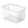 Cargobox 45l Kunststoff ohne Deckel 600x400x265mm