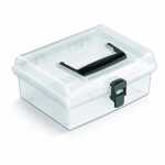 Sortierbox Nuf transparent Kunststoff 195x174x85mm
