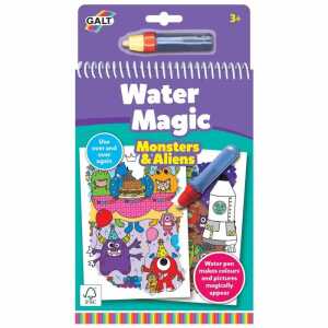Malblock Water Magic Monsters & Aliens inkl. Wasserstift