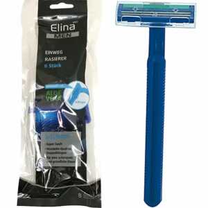 Einweg Rasierer Elina Men 2fach Klinge mit Aloe Vera 8 Stück