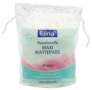 ELINA Wattepads 40er Maxi Oval Make-Up