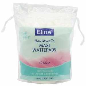 Wattepads Elina Maxi 100% Baumwolle 40 Stück