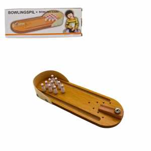 Bowlingspiel/Kegelspiel Holz 28,5cm