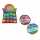 Schaumstoff-Springball Jupiter Ball 7cm 3fach sortiert