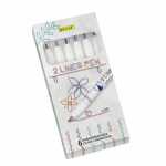 ONLINE 2Lines Pens 2 Spitzen 0,5mm Kartonetui