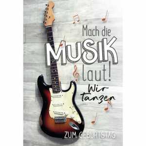 Kurt Eulzer Geburtstagskarte Musik