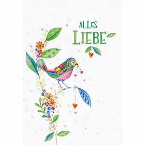 Kurt Eulzer Glückwunschkarte Allgemein Alles Liebe