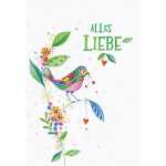 Kurt Eulzer Glückwunschkarte Allgemein Alles Liebe