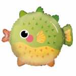 Folienballon Standard Shape Ocean Buddies Pufferfish...