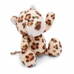 NICI Kuscheltier Leopard schlenkernd beige 20cm