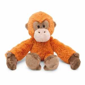 NICI Kuscheltier Orang-Utan schlenkernd orange 20cm