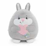 NICI Kuscheltier Chill-NICI Hase mit Herz grau 30cm