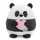 NICI Kuscheltier Chill-NICI Panda mit Herz weiß 30cm