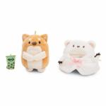NICI Kuscheltier Set Hund Hiro mit Bubble Tee und...