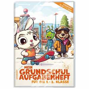 Häfft Aufgabenheft Grundschule für die 1. + 2. Klasse DIN A5