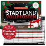 Spielblock STADT LAND VOLLPFOSTEN CHRISTMAS EDITION Alle...