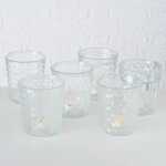 BOLTZE BOLTZE Windlicht Imala rund Klarglas 15cm 6fach...