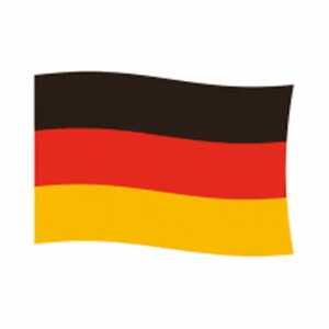 amscan Fahne Deutschland 90x150cm