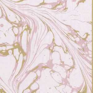 JET PAPIER Servietten Calacatta Oro Blush rose 33x33cm 20 Stück