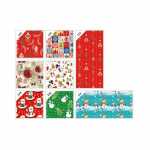 Geschenkpapier Christmas 100cmx3m Weihnachten sortiert...