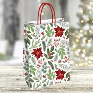 Geschenktasche Luce Kraftpapier 36x12x41cm Weihnachten