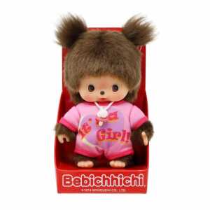 Monchhichi Plüschfigur Bebichhichi Romper Its a Girl 15cm