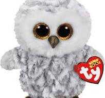 Beanie Boo Eule Owlette weiß 15cm