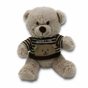Muddastadt Plüsch Berlin Bär mit Pulli Teddykopf 15cm