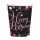 amscan Pappbecher Happy Birthday Sparkling pink 250ml 8 Stück
