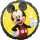 amscan Folienballon Disney Micky Maus Forever Ø43cm