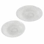 BOLTZE Glasteller Ruka transparent...