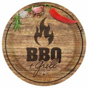 amscan Partyteller BBQ & Grill Ø23cm 8 Stück