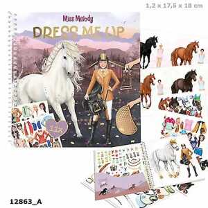 DEPESCHE Miss Melody Stickerbuch Dress me up 175x12x180mm
