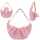 Princess Mimi Tasche Hase Bunny Ballett figürlich rosa 320x30x200mm