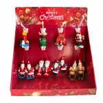 Iden Basic Display Weihnachtsanhänger mehrfarbig 40...