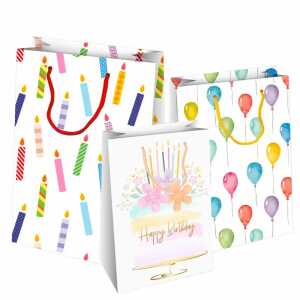 Geschenktasche Happy 33x45x10cm