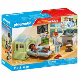 playmobil Action Heroes MRT mit Patient