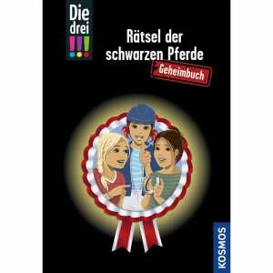 Kinderbuch Die drei !!! Rätsel der schwarzen Pferde