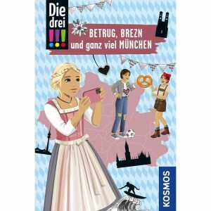 Kinderbuch Die drei !!! Betrug, Brezn und ganz viel München