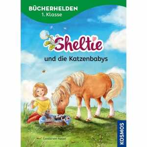 Kinderbuch Sheltie und die Katzen Babies Bücherhelden 1.Klasse