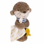 Stabgreifling Otter braun/blau