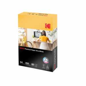 Kodak Kopierpapier Premium 80g/m² weiß DIN A4 250 Blatt
