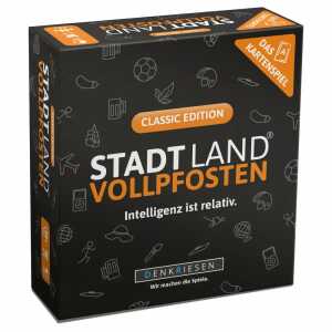 DENKRIESEN Kartenspiel STADT LAND VOLLPFOSTEN Classic-Edition