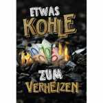Kurt Eulzer Gutscheinkarte Kohle Geld Glimmereffekt